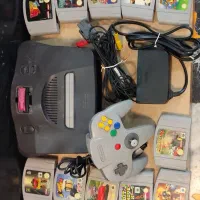 دستگاه نینتندو ، کنسول Nintendo 64|اسباب‌بازی بچه|تاکستان, |دیوار