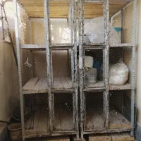 قفس آهنی پیچ و مهره ای|لوازم جانبی حیوانات|قم, باغ کرباسی|دیوار