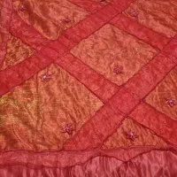 رو تختی ساتن و تور|سرویس روتختی|ساوه, |دیوار