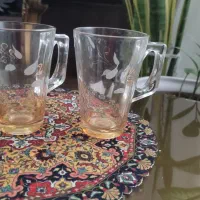 چند تا ظروف میوه خوری لیوان برای فروش|ظروف سرو و پذیرایی|رشت, جهاد|دیوار