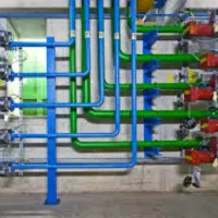 لوله کشی گاز لوله کشی اب برق کشی  ساختمان