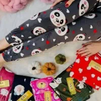 شلوار مخمل طرحدار باکیفیت