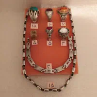 انگشتر نقره مردانه