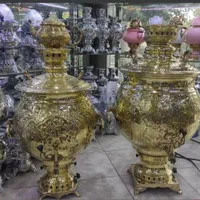 سماور برنجی25.50.80لیتری