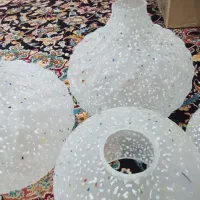 لوستر شیشه‌ای نونو|لوستر و چراغ آویز|کرج, کمال‌شهر|دیوار
