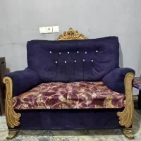 مبل هفت نفره به همراه جلو مبلی|مبلمان خانگی و میز عسلی|گرمدره, |دیوار