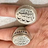 انگشتر نقره خط کوفی