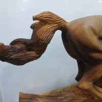 مجسمه ی چوبی اسب|مجسمه، تندیس، ماکت|تهران, نعمت‌آباد|دیوار