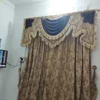 پرده ،یک در دوپنجره|پرده، رانر، رومیزی|لار, |دیوار