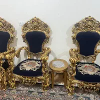مبل استیل ۹نفره|مبلمان خانگی و میز عسلی|باغستان, |دیوار