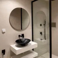 کاسه روشویی و شلف روشویی مارمونایت