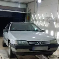 پژو 405نقره ای مدل 91|خودرو سواری و وانت|جوانرود, |دیوار