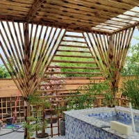 نی خیزران،بامبو|صنایع دستی و سایر لوازم تزئینی|رشت, آتشگاه|دیوار