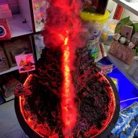 ماکت آتشفشان