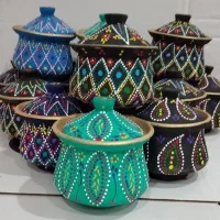 قندان شکلات خوری میوه خوری ۳تایی