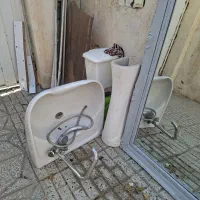 سر شور آینه میز گنجه و صندلی اصلاح|آرایشگاه و سالنهای زیبایی|تربتحیدریه, کاشانی|دیوار