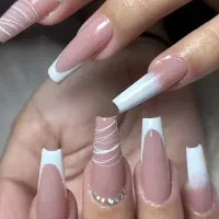 مدل کاشت ناخن ژل وآموزش کاشت|خدمات آرایشگری و زیبایی|قم, شهرک طالقانی|دیوار