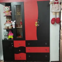 کمد نوزاد و کودکانه چوبی|تخت و سرویس خواب|کازرون, |دیوار