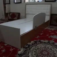 تخت خواب تک نفره به همراه تشک رویال