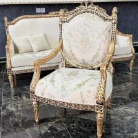 مبلمان کلاسیک کاجی  پاپیونی