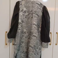 مانتو مجلسی ژاکارد|لباس|قائن, |دیوار