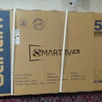 تلویزیون هوشمند50اینچ صنام 4kداخل کارتن آکبند