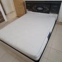 تختخواب دو نفره همراه با تشک|تخت و سرویس خواب|ایلام, |دیوار