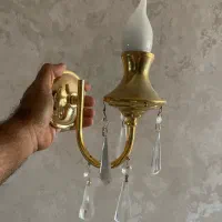 لوستر طلایی و دیوارکوب|لوستر و چراغ آویز|اصفهان, سپاهان‌شهر|دیوار