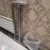 رگال لباس چوبی فلزی