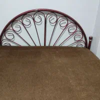 تخت فرفوژه دونفره باتشک خوشخواب رویه مخمل|تخت و سرویس خواب|شاهین‌شهر, عطار|دیوار