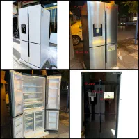 یخچال فریزر سایدبای ساید هیمالیا سفید سیلور مشکی