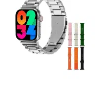 ساعت هوشمند ورنا مدل W45 max به همراه هفت بند رنگی|لوازم جانبی موبایل و تبلت|گلبهار, شهر جدید گلبهار|دیوار