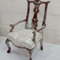 مبل استیل۹نفره مدل چِپَندرچوب راش گرجستان درحدنونو|مبلمان خانگی و میز عسلی|رشت, آزادگان|دیوار