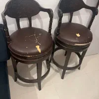 صندلی تمام چوب متحرک