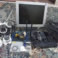 دوربین مداربسته با تمام لوازم