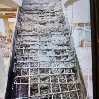 اجرای ستون سقف شناژ کف