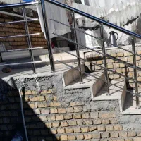 نرده راه پله(حفاظ استیل)