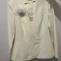 کت و شلوار سفید  ( نو)