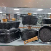 فروش ویژه سرویس قابلمه ۲۷ پارچه چدن گرانیتی