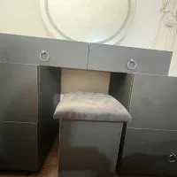 ست تخت خواب یکونیم نفره جک دار،میز آرایش،کمددرحدنو|تخت و سرویس خواب|مشهد, فرهنگیان (شهرک غرب)|دیوار
