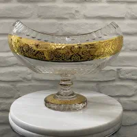 کریستال برند مورانو اصل(کار دست طلاکوب)