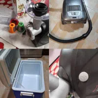 چرخ گوشت،جاروبرقی و کلمن بزرگ