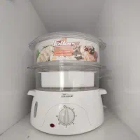 بخار پز نو اصلا استفاده نشده مناسب جهزیه