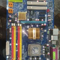 مادربرد gigabyte  p35-ds3l  رم ۸ گیگ  cpu e8400