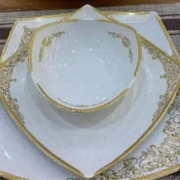 سرویس غذاخوری چینی پذیرایی ۱۲ نفره مناسب جهیزیه|ظروف سرو و پذیرایی|تهران, خزانه|دیوار