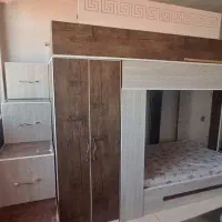 تخت دو طبقه|تخت و سرویس خواب|قم, شهرک امام حسن|دیوار