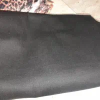 پارچه حیریر ویک پارچه لی مشکی نو|لباس|فاضل آباد, |دیوار