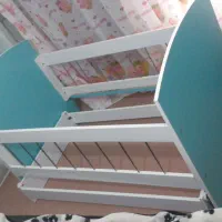 فروش تخت گهواره ای و کمد نوزادی و میز تلوزیون|اسباب و اثاث بچه|شیراز, گویم|دیوار