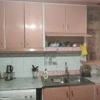 کابینت فلزی کامل به همراه هود|آبچکان و نظمدهنده ظروف|ملایر, |دیوار