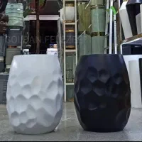 گلدان فایبر گلاس بزرگ|گل و گیاه طبیعی|رباطکریم, رباطکریم|دیوار